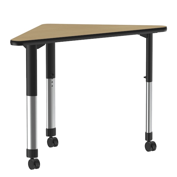 HPL Collaborative Desk - Casters - Wing